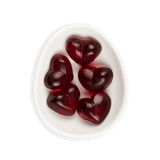 Raspberry Fruit Hearts