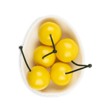 Yellow Marzipan Cherries